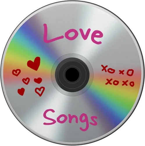 Vista 3 de Love Songs CD Retro Compact Disc Vintage 80s 90s Music Hits PopSockets intercambiables PopGrip