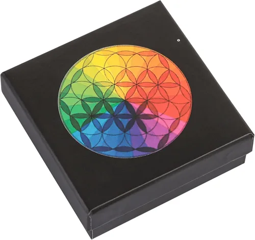 Vista 7 de SUNYIK Juego de 7 dados poliédricos DND de piedra de cristal pulido para juegos de mesa RPG MTG, dados de juego DND, mazmorras y dragones