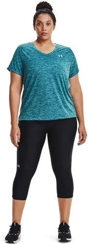Vista 3 de Under Armour - Pantalones cortos de cintura alta HeatGear para mujer