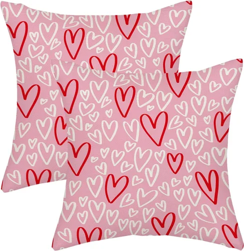 Vista 69 de Juego de 2 fundas de almohada para el 4 de julio, 16 x 16 pulgadas, Día de la Independencia, Día de los Caídos, decoración al aire libre, almohadas