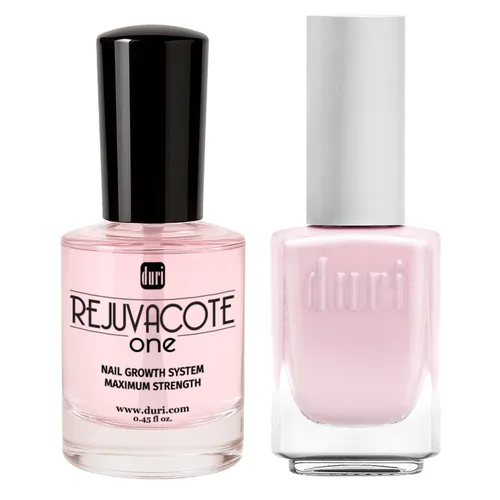 Vista 10 de Duri Rejuvacote - 1 sistema de crecimiento de uñas + paquete de esmalte de uñas 791 Berry Margarita Neon Purple – Fortalecedor de uñas y dúo