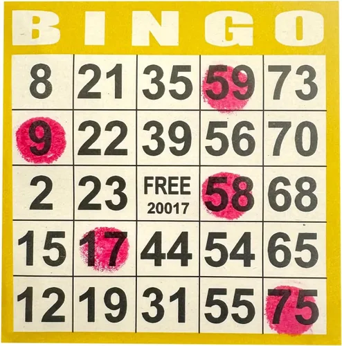 Vista 5 de JUNWRROW Tarjetas de papel para juego de bingo – 500 hojas (100 libros de 5 colores) – Tarjetas desechables de 4"x4" – Ideal para personas mayores
