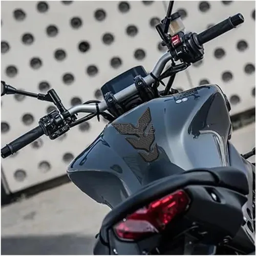 Vista 4 de Junta de depósito de combustible para Yamaha y aha MT07 MT09 2021 2022 2023 MT-07 MT-09 motocicleta antideslizante depósito de combustible pegatinas
