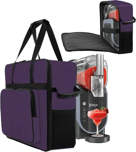 Vista 9 de Bolsa de transporte para máquina Ninja SLUSHi Slushie, portátil para exteriores, fabricante de bebidas congeladas, bolsa de viaje, diseño