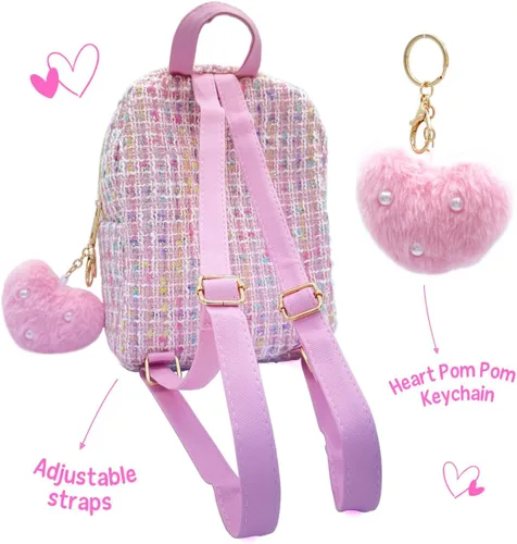 Vista 5 de Hot Focus Paquete de mochila y brillo de labios Girly Glam