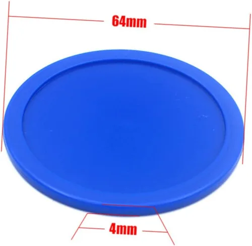 Vista 2 de 30 piezas de paletas y empujadores de hockey de aire suministros de hockey azul asas de hockey palas de hockey asas de hockey remos reemplazo