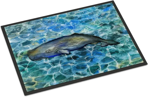 Vista 22 de Caroline's Treasures BB5366MAT - Tapete para puerta delantera de 18 x 27 pulgadas, para interiores y exteriores, antideslizante, lavable, de pelo