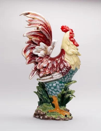 Vista 4 de Appletree Design - Figura de gallo de un día en el campo, 23-1/2 pulgadas de alto