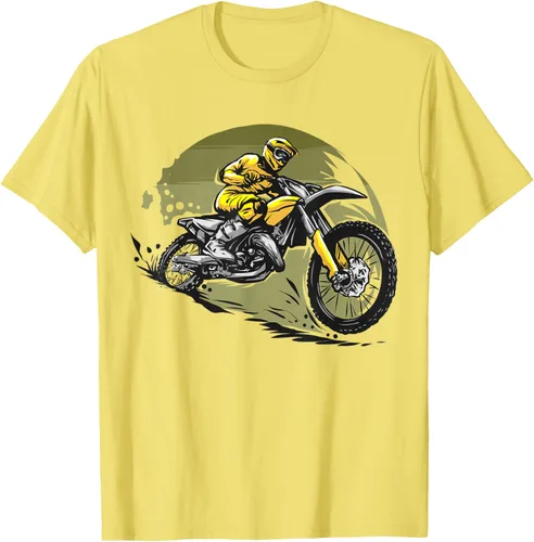 Vista 42 de Camiseta de motocross Supermotard Enduro, Negro, S