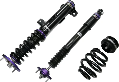 Vista 190 de Amortiguadores de Bobina D2 Racing RS Ajustables en 36 Maneras para Jaguar S-Type 2000-2008