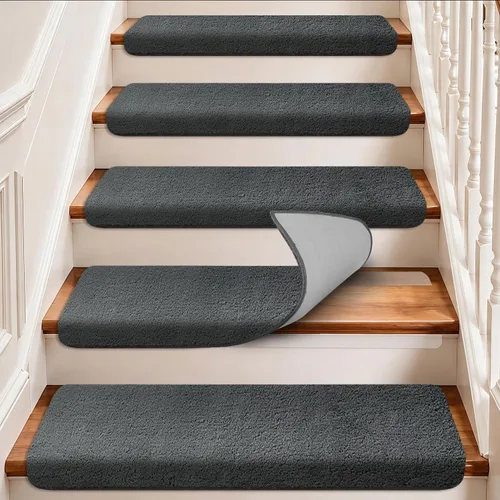 Vista 20 de Stair Treads for Wooden Steps Indoor, KOOTETA 1 Pack 20" X 32" Non Slip
