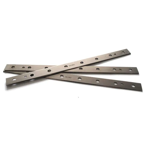 Vista 5 de OSCARBIDE Cuchillas cepilladoras HSS de 13", juego de 3 piezas, para DeWalt DW735/DW735X, cuchillos de repuesto DW7352 plateado