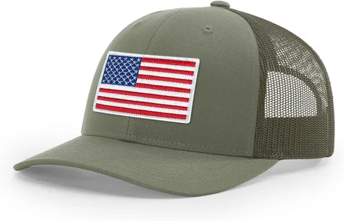 Vista 83 de Joe's USA Richardson 112 - Gorras de camionero con parche gráfico personalizado - Gorras estructuradas de cinco y seis paneles Richardson Premium