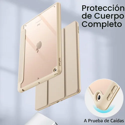Vista 4 de JETech Funda para iPad de 9ª/8ª/7ª generación de 10.2", color beige