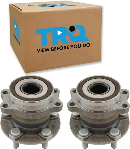 Vista 101 de Conjunto de rodamiento de rueda delantera de 2 piezas y buje TRQ Compatible con Pontiac Solstice 2006-2009 Saturn Sky 2007-2010