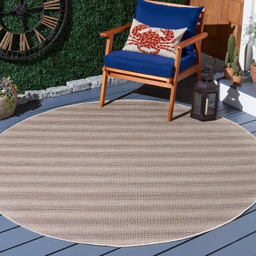Vista 49 de SAFAVIEH Hampton Collection - Alfombra lavable para exteriores de 2 x 9 pies, color marfil y gris, no desprende pelusa y fácil de limpiar, ideal
