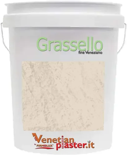 Vista 34 de Grassello Auténtico Yeso veneciano Yeso pulido brillante Hecho en Italia a partir de lima y mármol Colores claros (5) Color: BMAF310 Sutil