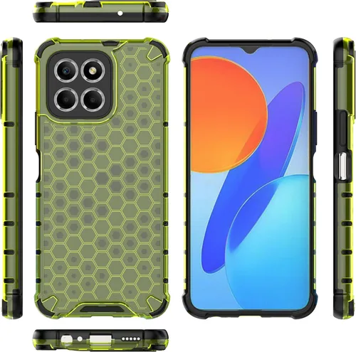 Vista 15 de Pzwoxukhov Funda para Honor X8 5G / X6 4G / X6s 4G, funda para Honor 70 Lite 5G Honeycomb Anti-Drop Shock-Absorbing Case Case Case for Honor 70 Lite