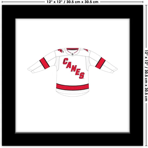 Vista 6 de Trends International Gallery Pops NHL Carolina Hurricanes - Póster de pared frontal de uniforme de carretera, 12.00 x 12.00 pulgadas, versión
