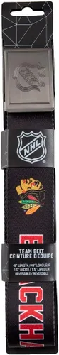 Vista 2 de Calhoun NHL - Cinturón ajustable con logotipo de equipo para hombre