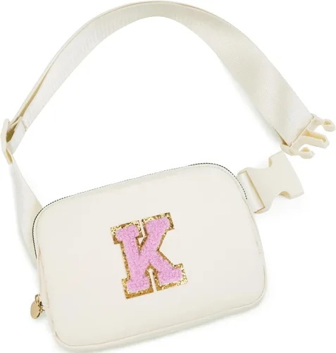 Vista 141 de Bolsa de cinturón para niñas y mujeres, bolsas cruzadas, riñonera, riñonera personalizada, Negro, Small