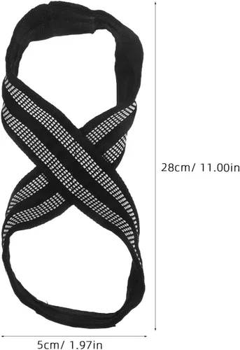 Vista 2 de UPKOCH Bandas de resistencia para levantamiento de pesas Antideslizante Ejercicio Soporte Fitness Asistencia para dominadas y activación muscular