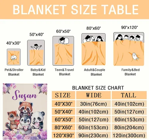 Vista 4 de Manta de bebé personalizada para niñas y niños, manta de bebé personalizada con nombre para niños pequeños, niños, ducha, recién nacidos, guardería