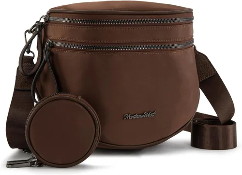 Vista 15 de Montana West Bum Bag - Bolso cruzado de nailon para mamá con monedero