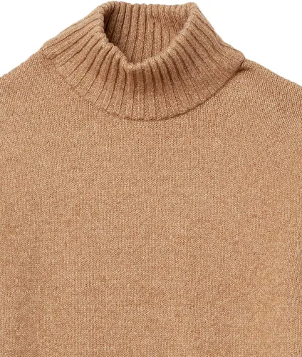 Vista 6 de Tienda Essentials Suéter de cuello alto suave al tacto para hombre
