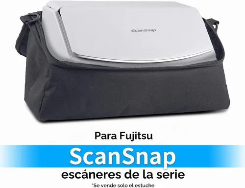 Vista 3 de plustek Estuche de transporte para escáner de documentos, a prueba de polvo, antiestático, protector y escáner, Fujitsu ScanSnap y Brother Document