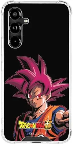 Vista 13 de Skinit Funda transparente compatible con Galaxy A54 5G, diseño oficial de Dragon Ball Super Goku Negro - DBZSPR04