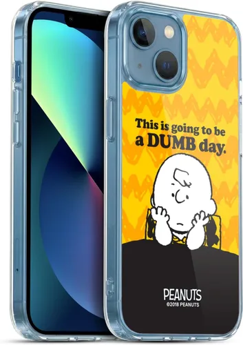 Vista 23 de Head Case Designs Funda de gel suave con licencia oficial de Peanuts Autumn Charlie Brown compatible con Apple iPhone 7 Plus/iPhone 8 Plus