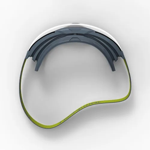 Vista 4 de HexArmor Gafas de seguridad antivaho MX500, diseño sobre las gafas, amplio campo de visión, protección ocular con clasificación de salpicaduras