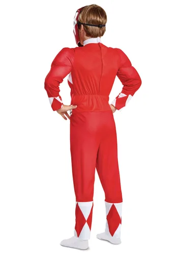 Vista 3 de Disfraz de Power Rangers Red Ranger para niño Multicolor