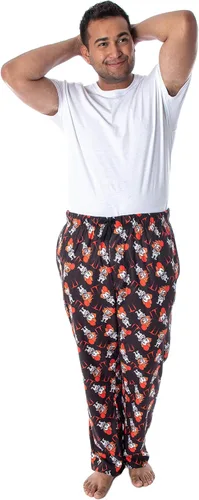 Vista 5 de IT The Movie - Pantalones de pijama para hombre con diseño de payaso