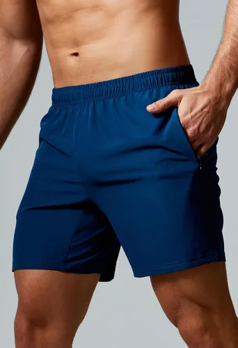 Vista 2 de Pantalones cortos de entrenamiento y running para hombre de GYM REVOLUTION