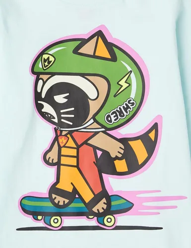 Vista 6 de Camiseta de manga larga Spotted Zebra, marca Tienda, de Disney, Star Wars, Marvel, para niño