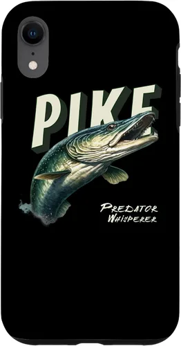 Vista 24 de iPhone 16 Northern Pike Whisperer Fishing Enthusiasts Angler Fishermen Case