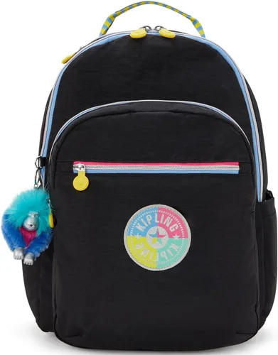 Vista 60 de Kipling Seúl - Mochila pequeña para tableta, diseño de flores acuáticas, talla única