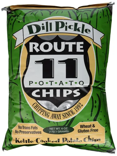 Vista 13 de Route 11 varias papas fritas (pepinillo de eneldo, 2 oz (30 ct))