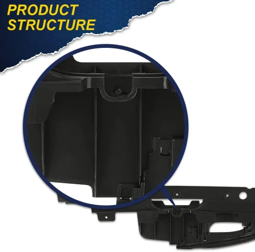 Vista 2 de CHEDA Parachoques delantero parrilla superior compatible con Chevy Cruze 2011 2012 2013 2014 (negro)