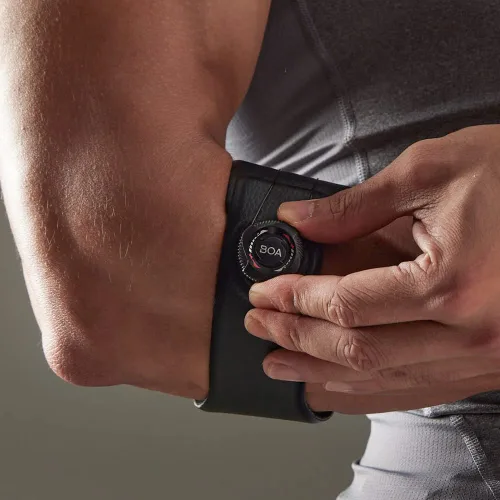 Vista 6 de SOZO Codera con esfera microajustable BOA, soporte de codo ajustable para tendinitis, codo de tenista, alivio del dolor de codo de golfista