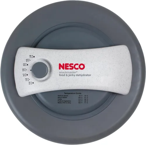 Vista 9 de Nesco FD-61 Snackmaster Encore Deshidratador de alimentos para excelente Jerky y bocadillos, 4 bandejas, gris