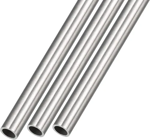 Vista 23 de METALLIXITY Tubo de acero inoxidable 304 (0.079 in de diámetro exterior x 0.012 in de pared T x 9.843 in de largo), 3 piezas, tubo recto