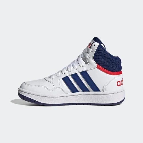 Vista 8 de adidas Kids' Hoopds Mid Top Basketball Shoe