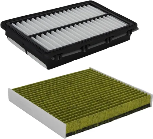 Vista 15 de Juego de filtro de aire de motor y filtro de aire de cabina compatible con modelos Ford Lincoln 2015-2025 F-150 2.7L 3.0L 3.3L 3.5L 5.0L, 18-24