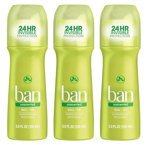Vista 5 de Ban Desodorante 3.5 onzas Roll-On Powder Fresh (3.5 fl oz) (paquete de 6)
