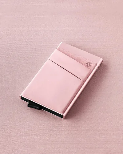 Vista 44 de VULKIT Card Holder with Money Pocket Pop Up Wallet RFID Blocking Slim Metal Bank Card Case Holds 5 Cards and Notes