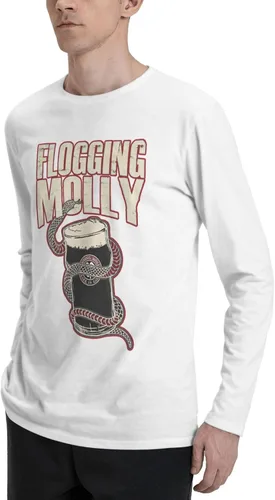 Vista 6 de Camiseta de algodón de manga larga para hombre, sudadera popular de manga larga para viajes al aire libre