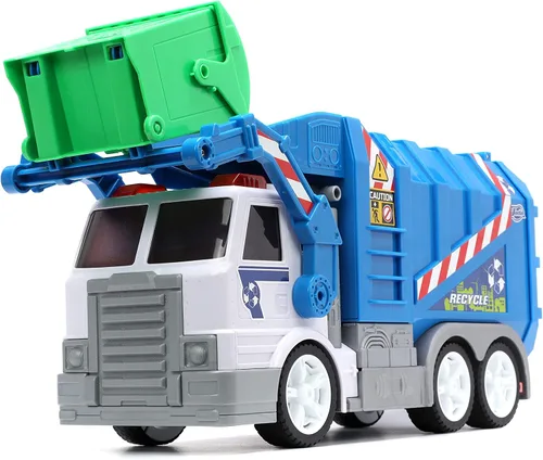 Vista 4 de Jada Camión de basura Just Trucks, juguetes para niños y adultos